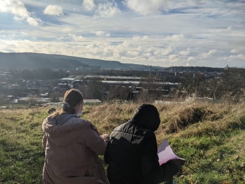 2021-12 Les eleves dessinent leur quartier
